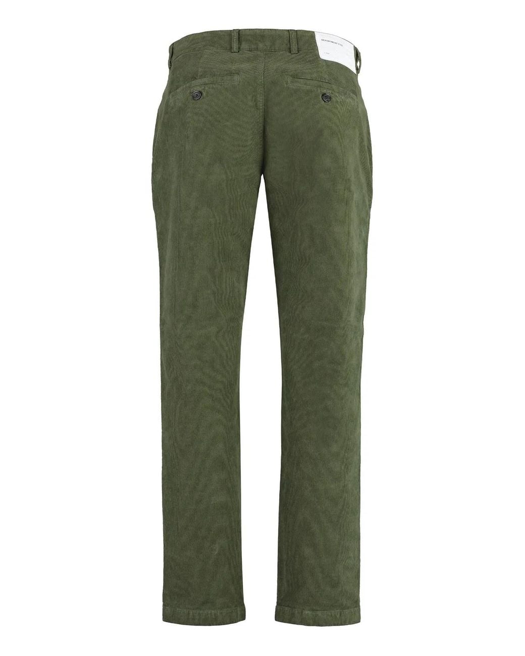 Department 5 Green Prince Corduroy Chino-Pants for men