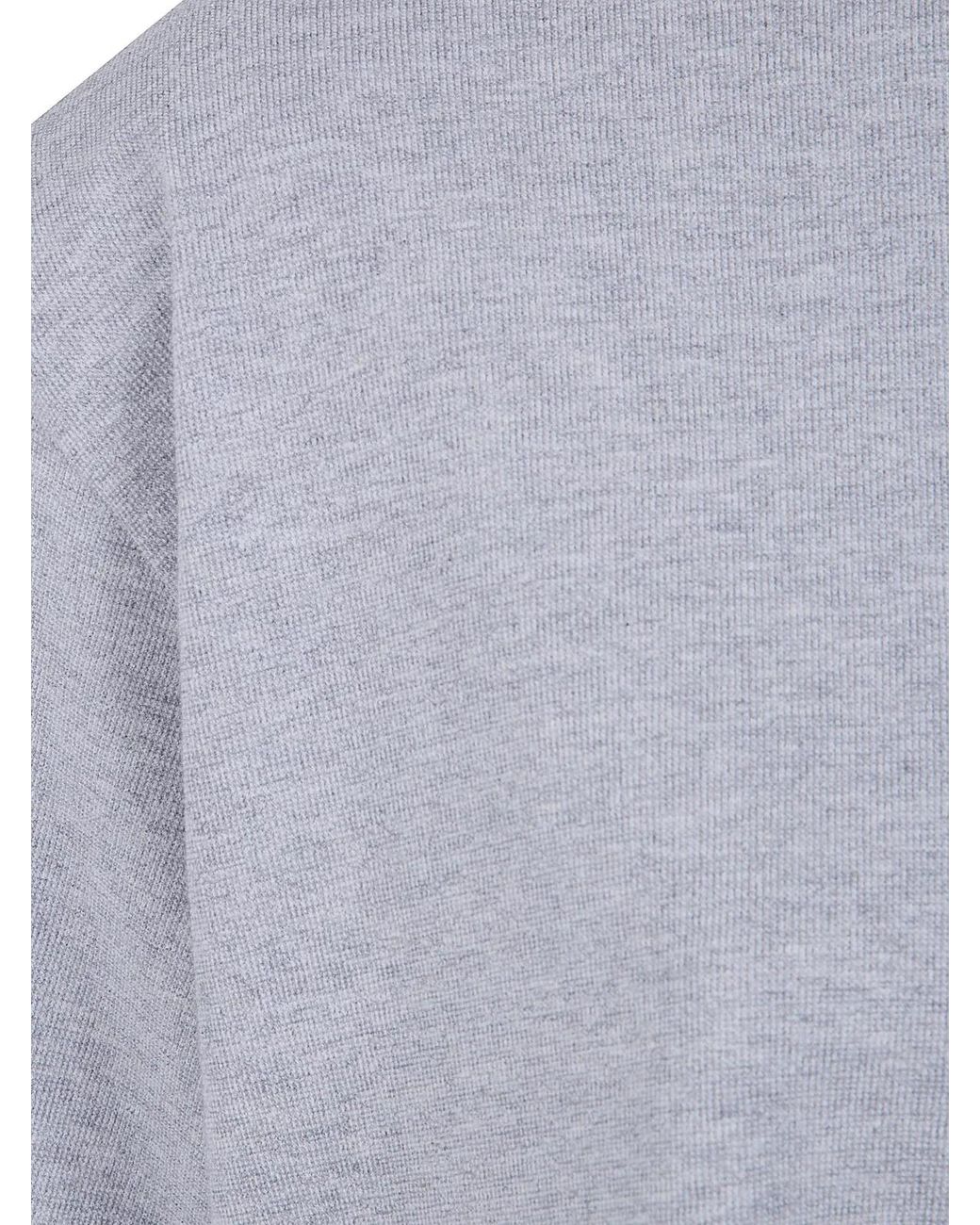 Frankie Shop Blue Melange Hugo Padded T-Shirt