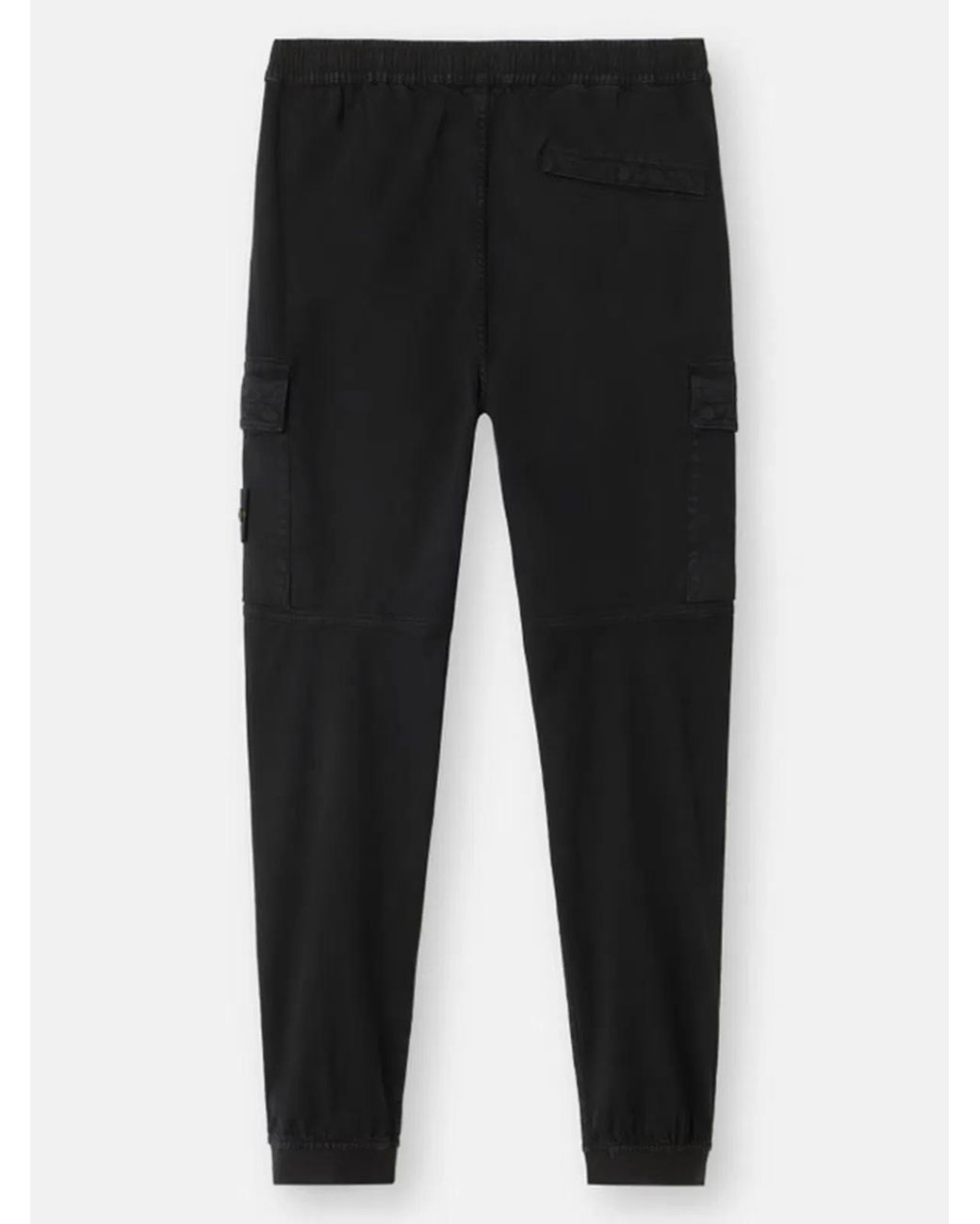 Stone Island Blue Cargo Trousers for men