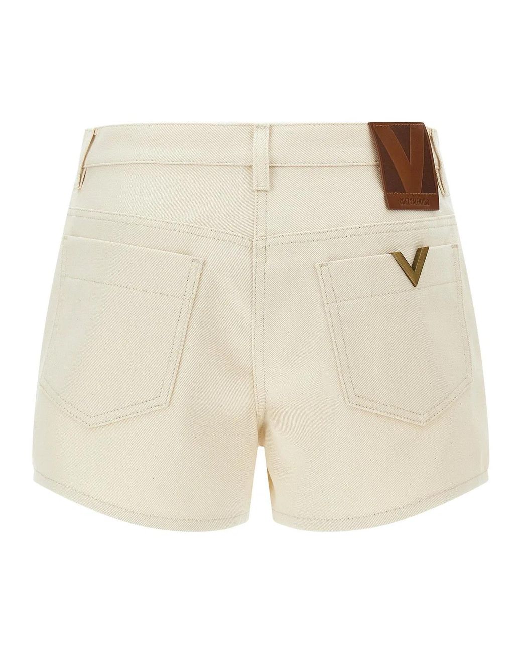 Valentino Garavani Natural Vgold Shorts