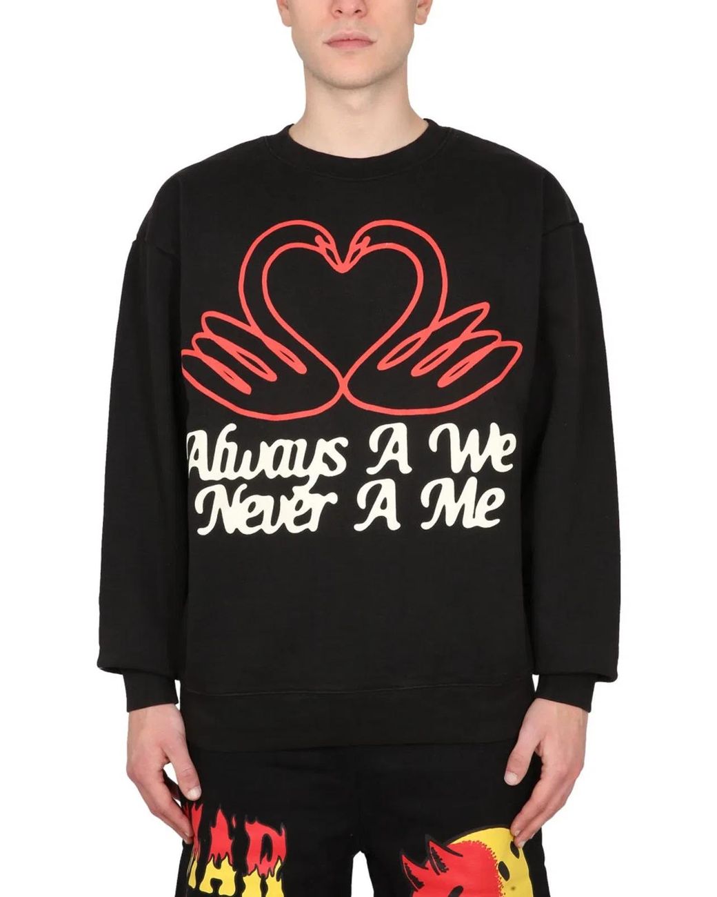 Market Black Sweatshirt Always To We for men