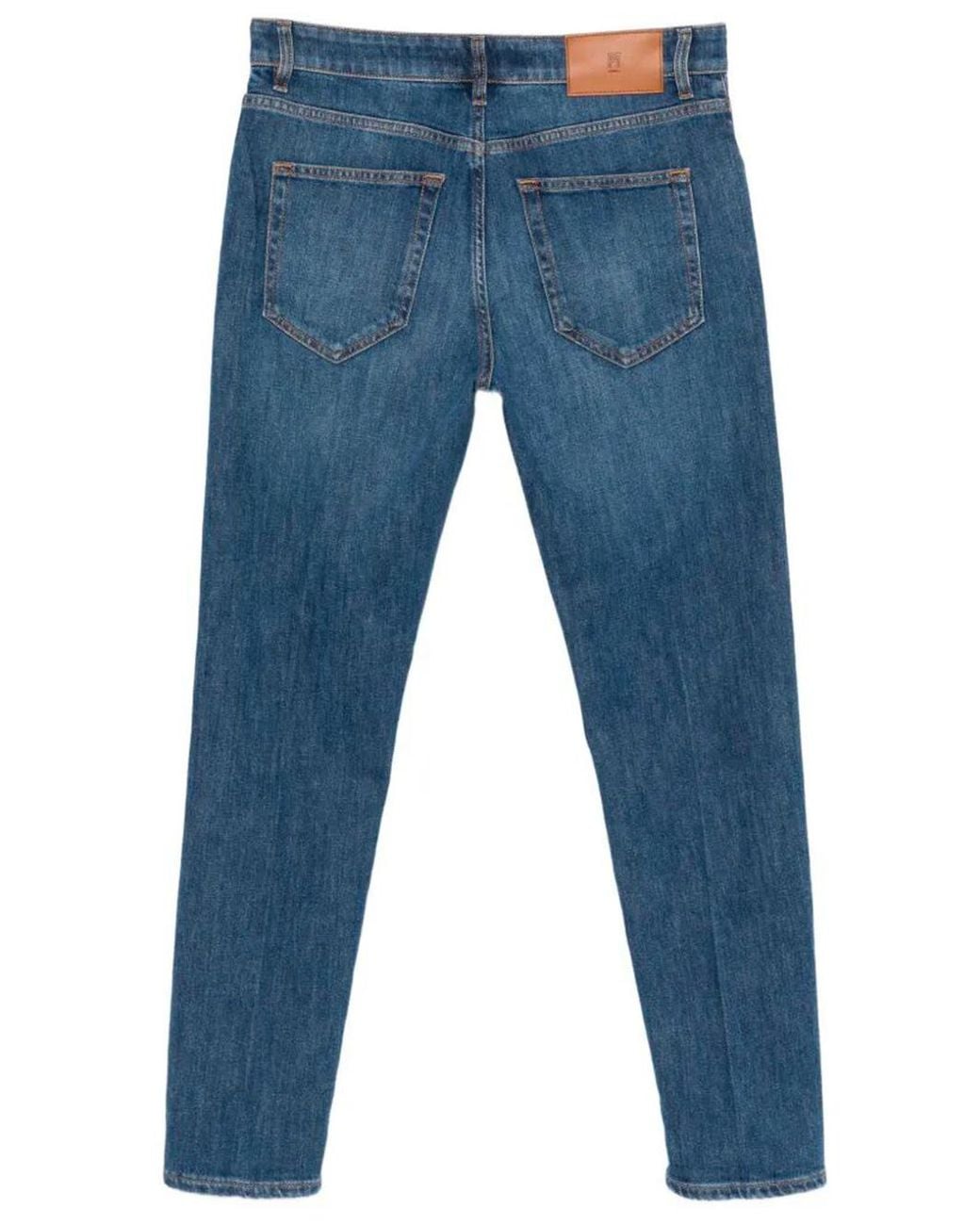 PT Torino Blue Stretch Denim Reggae Jeans for men