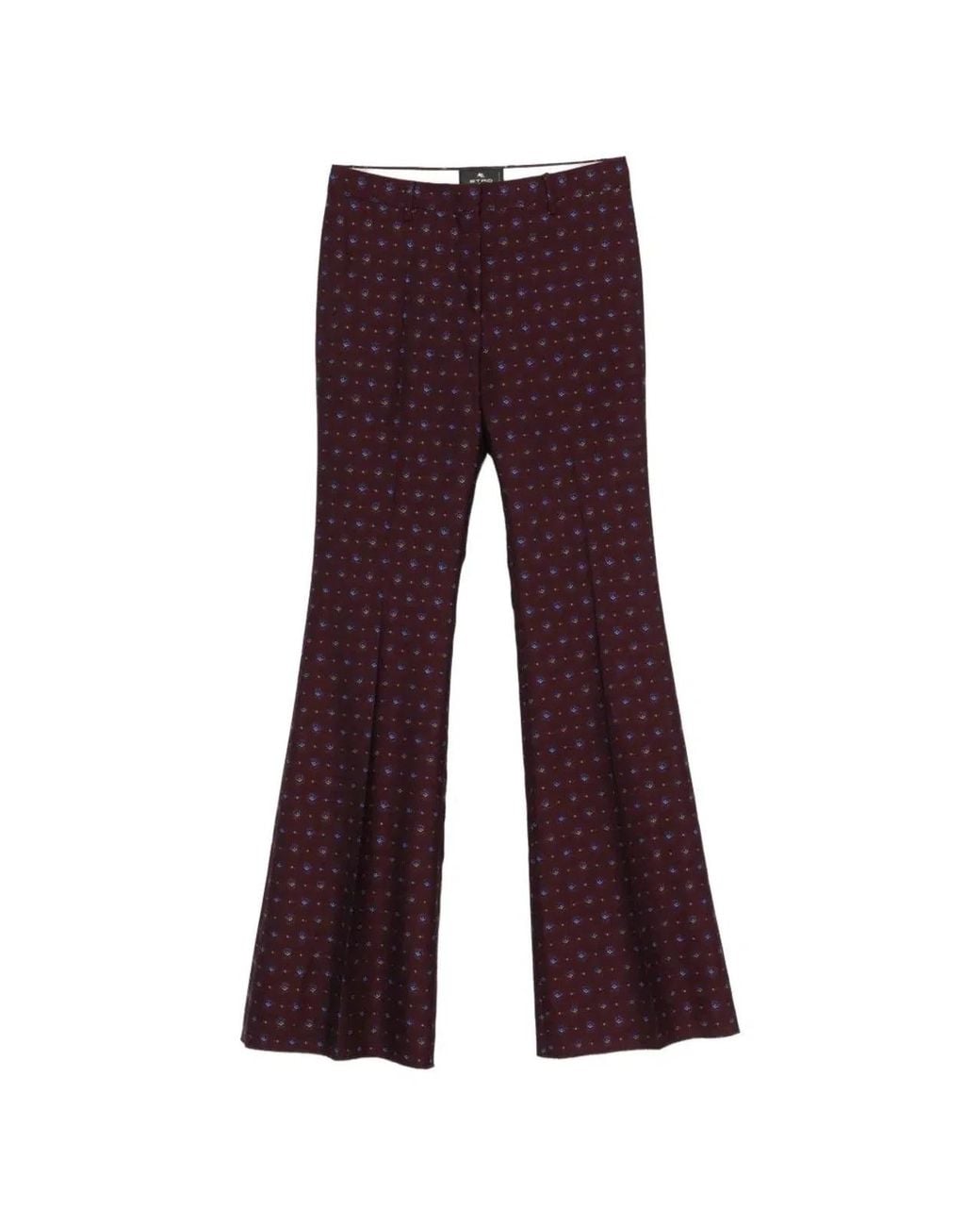 Etro Purple Pantalon