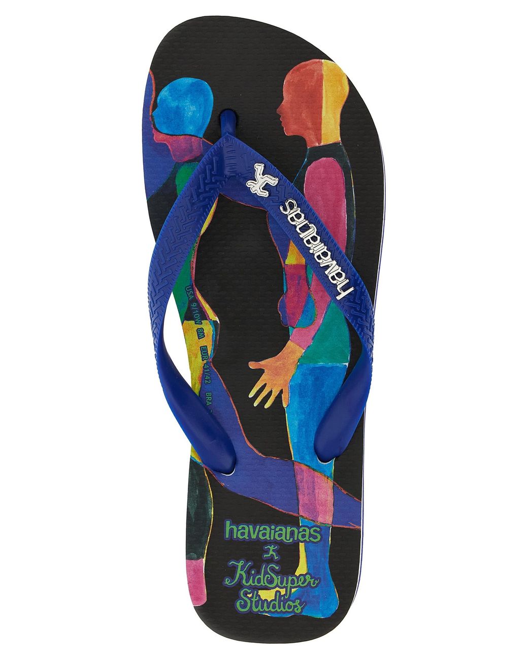 Havaianas Blue X Kidsuper 'Top Runner' Flip Flops for men