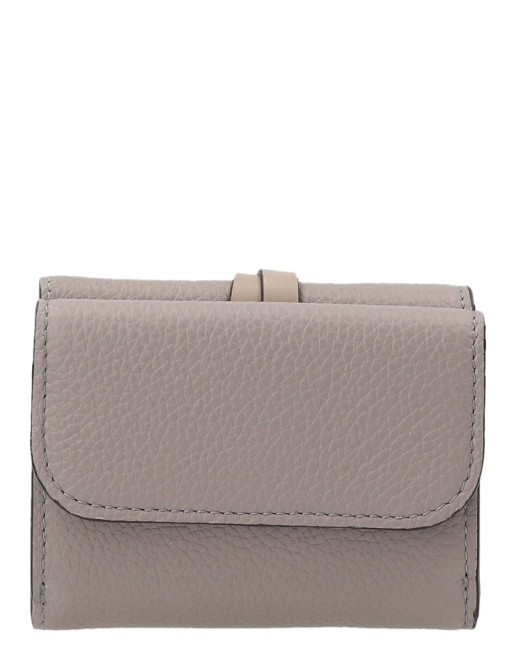 Chloé Gray 'Mini Tri Fold' Wallet