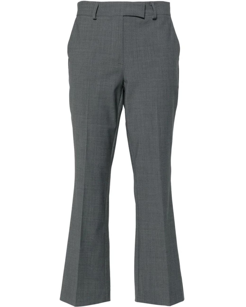 DR. HOPE Gray Flared Trousers
