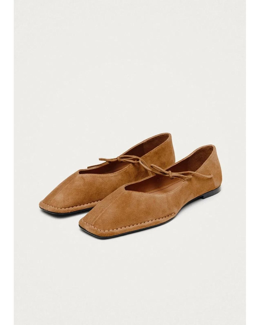 Alohas White Sway Ballet Flats