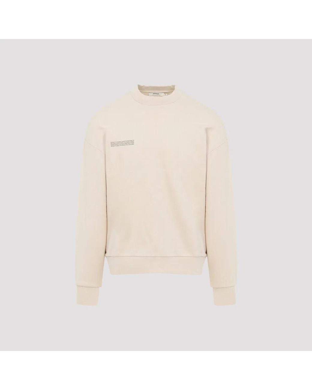 PANGAIA White Sand Cotton 365 Midweight Sweatshirt