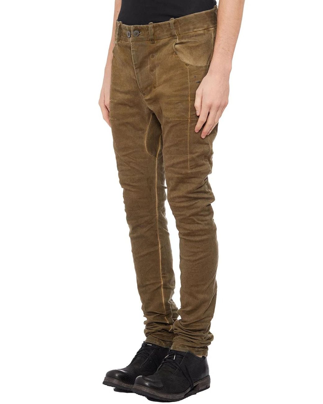 Boris Bidjan Saberi Natural Pantalone for men
