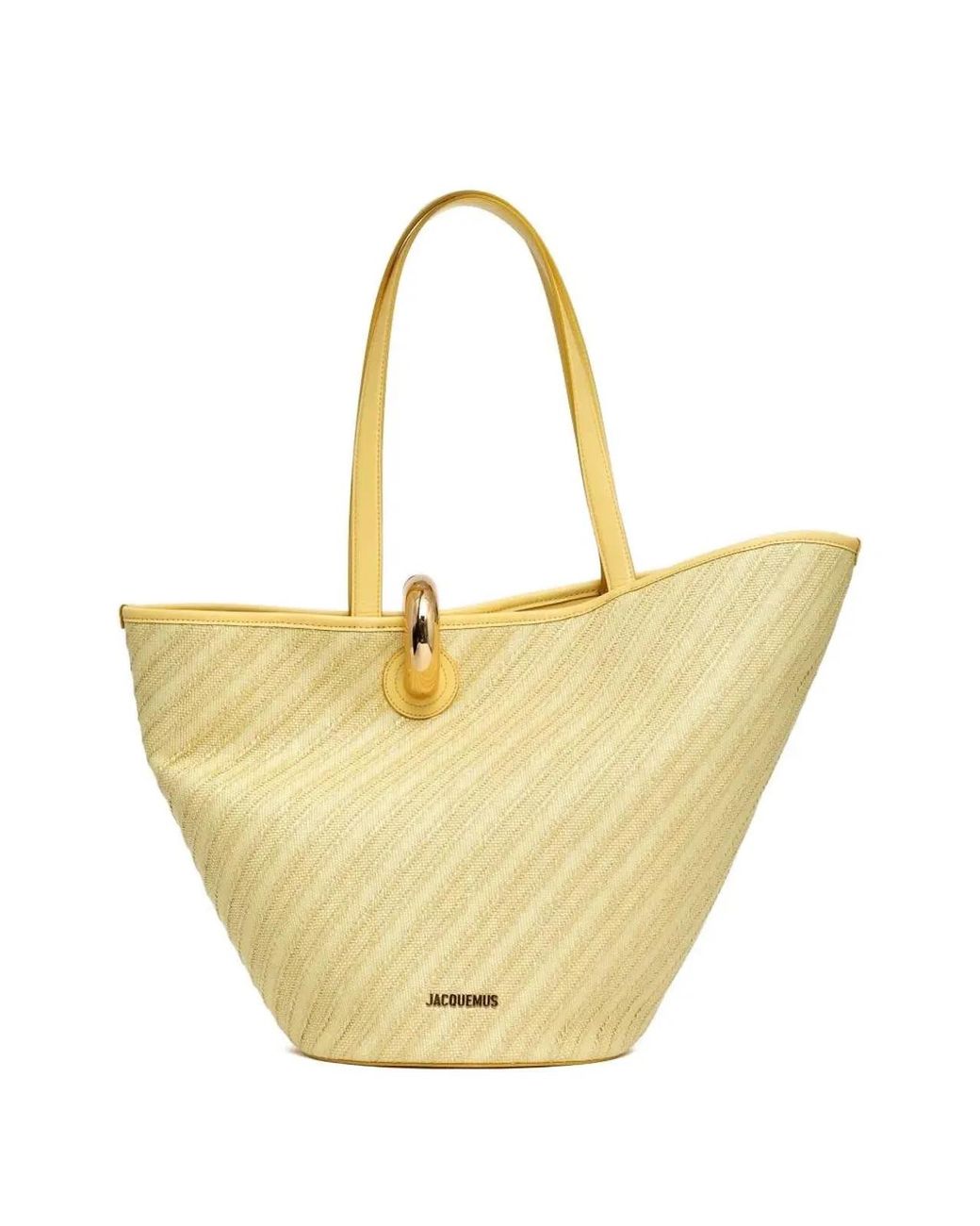 Jacquemus Metallic Bambola Tote Bag