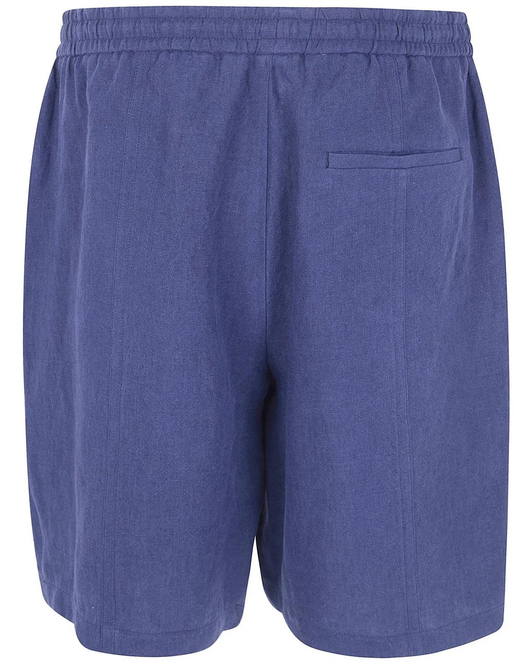 Emporio Armani Blue Bermuda Trousers for men