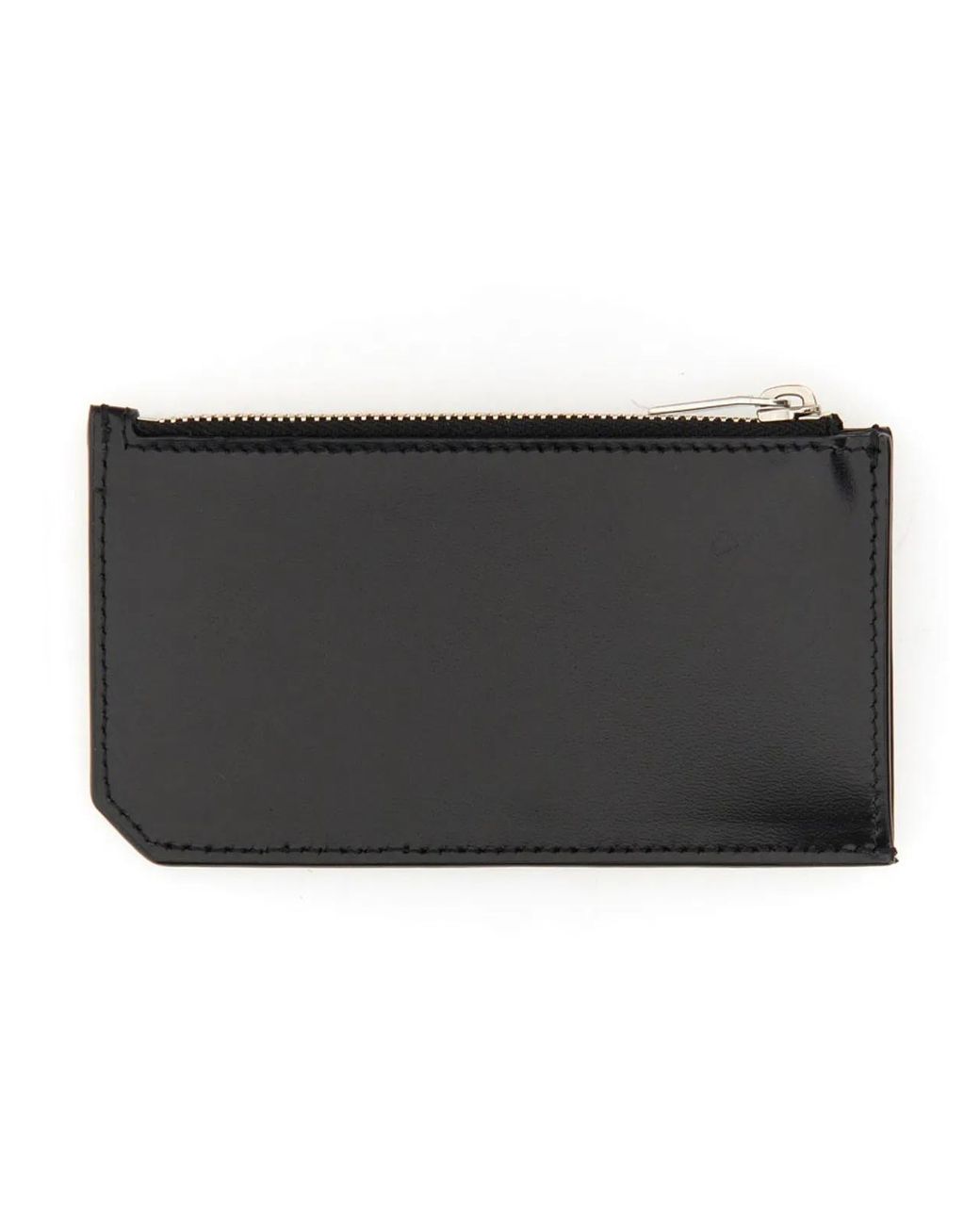 Saint Laurent White Leather Card Holder for men