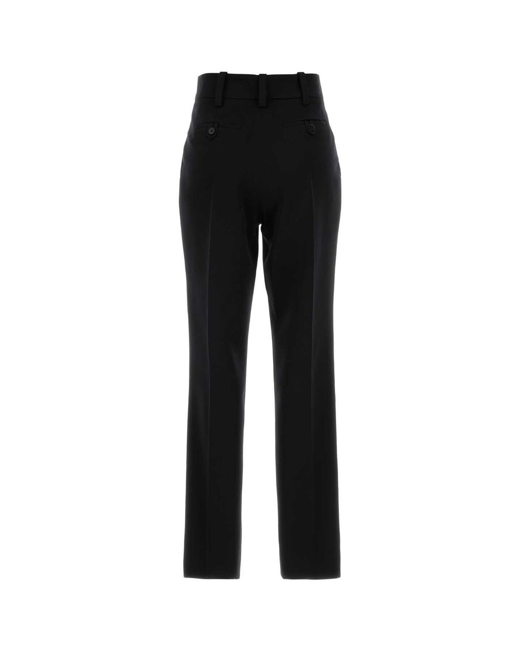 Balmain Black Wool Pant