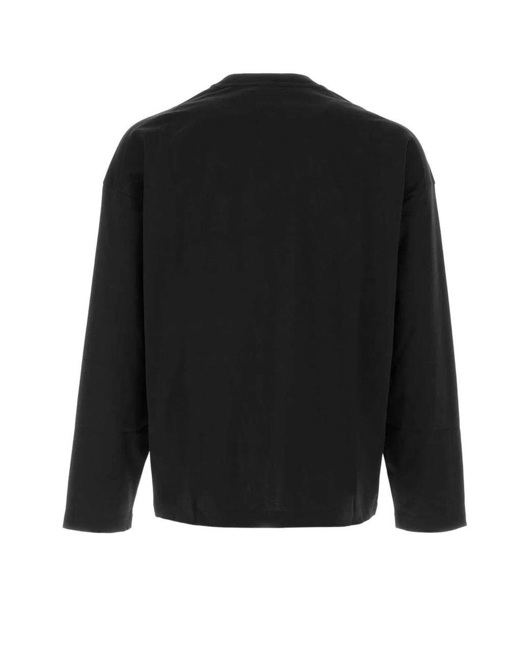 Jil Sander Black Crew Neck T-Shirts for men