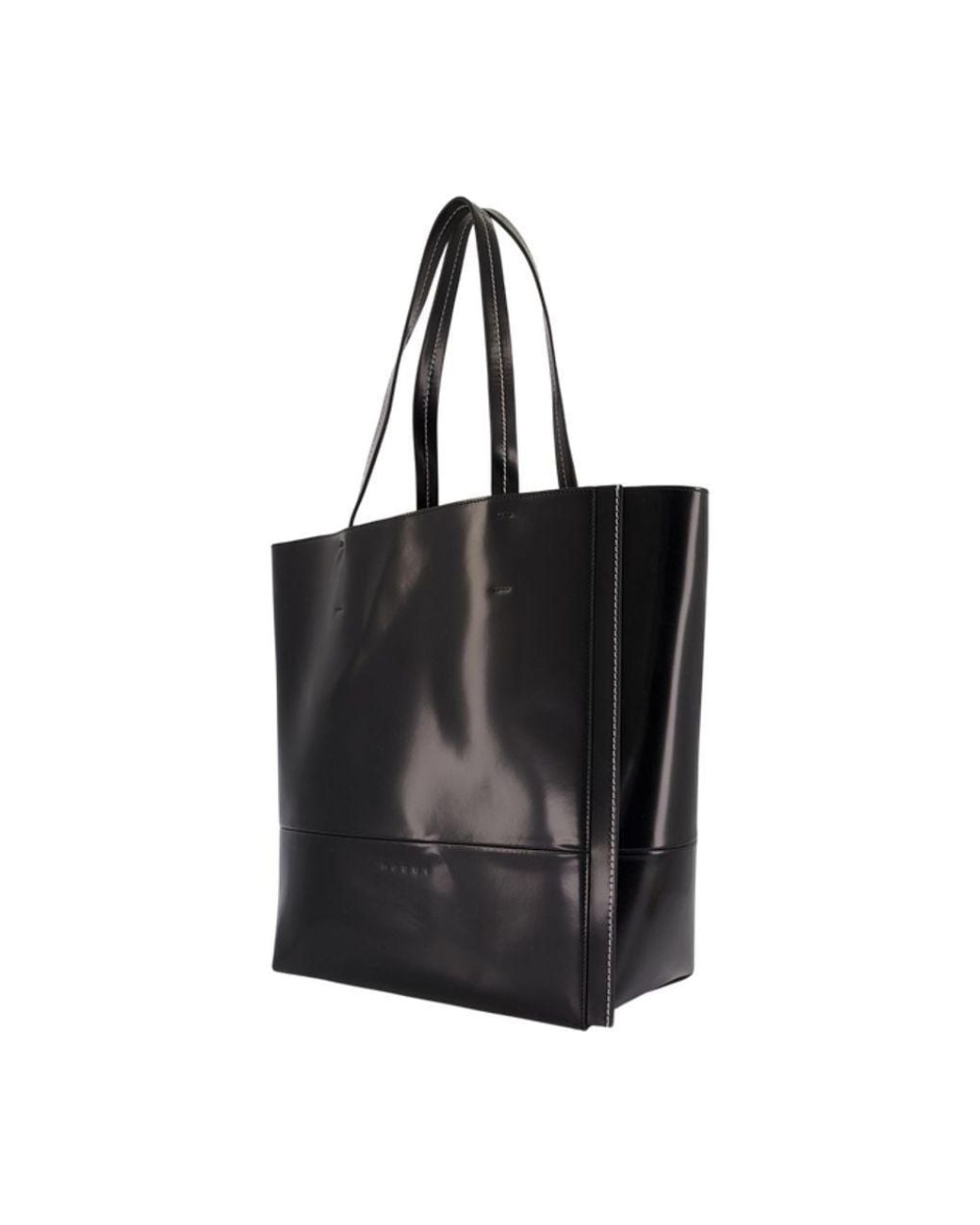 Marni Black Museo Large Shopper Bag for men