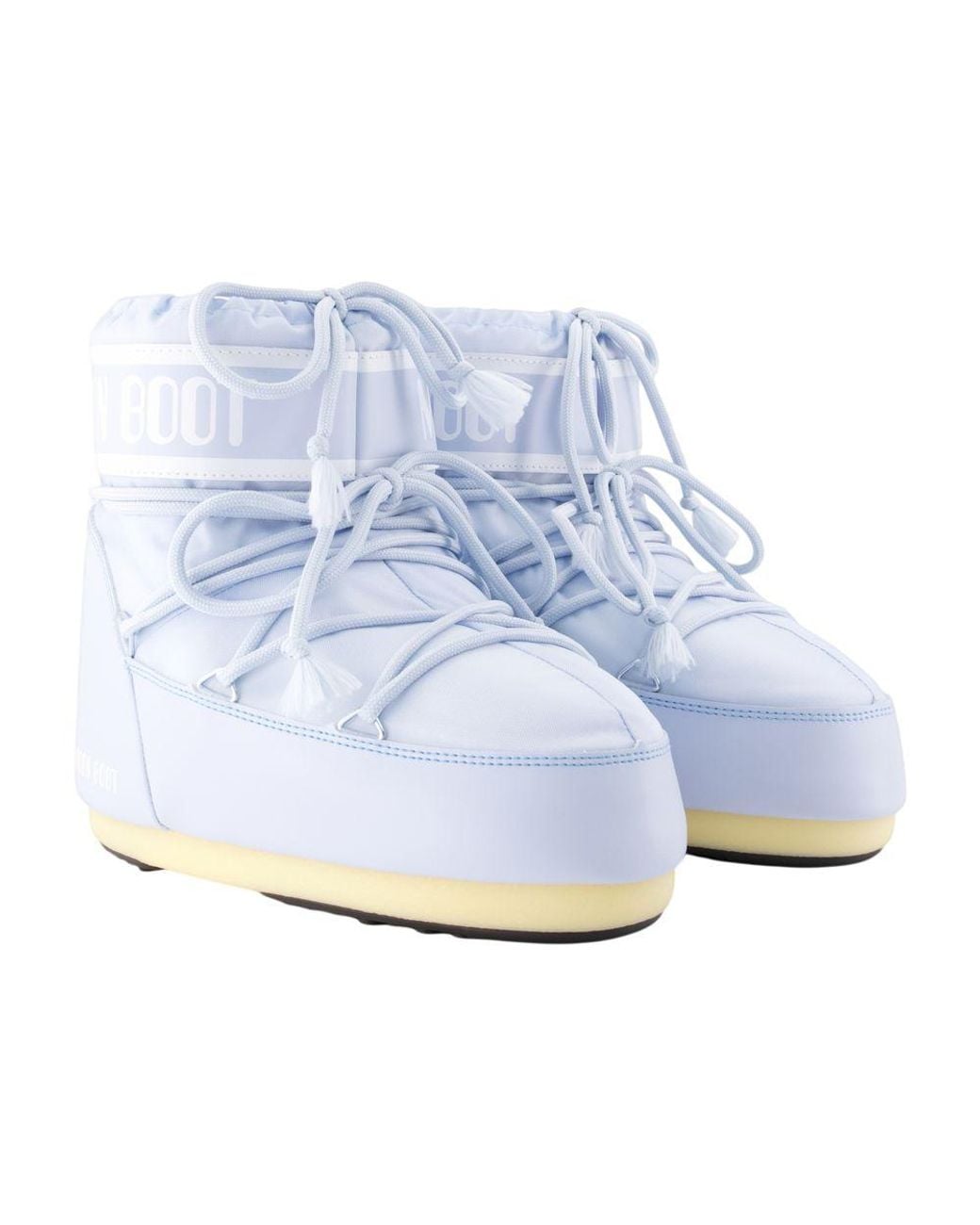 Moon Boot Blue Icon Low Ankle Boots