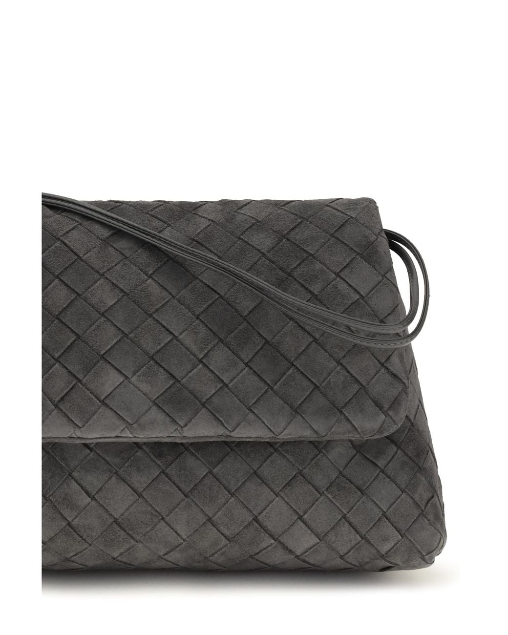 Bottega Veneta Gray Giorno Shoulder Bag