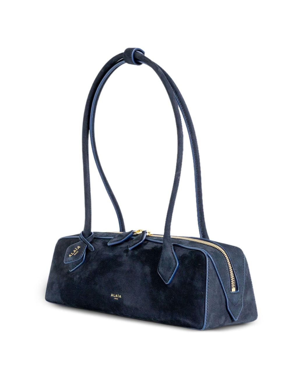 Alaïa Blue Alaia Le Teckel Shoulder Bag