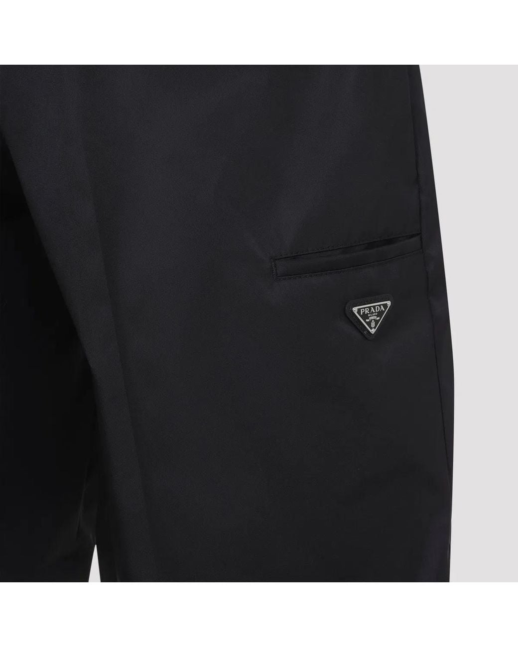 Prada Black Bermuda for men