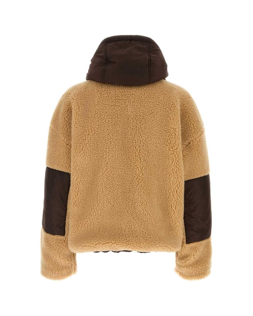 DSquared² Brown Reversible Hooded Teddy Jacket for men