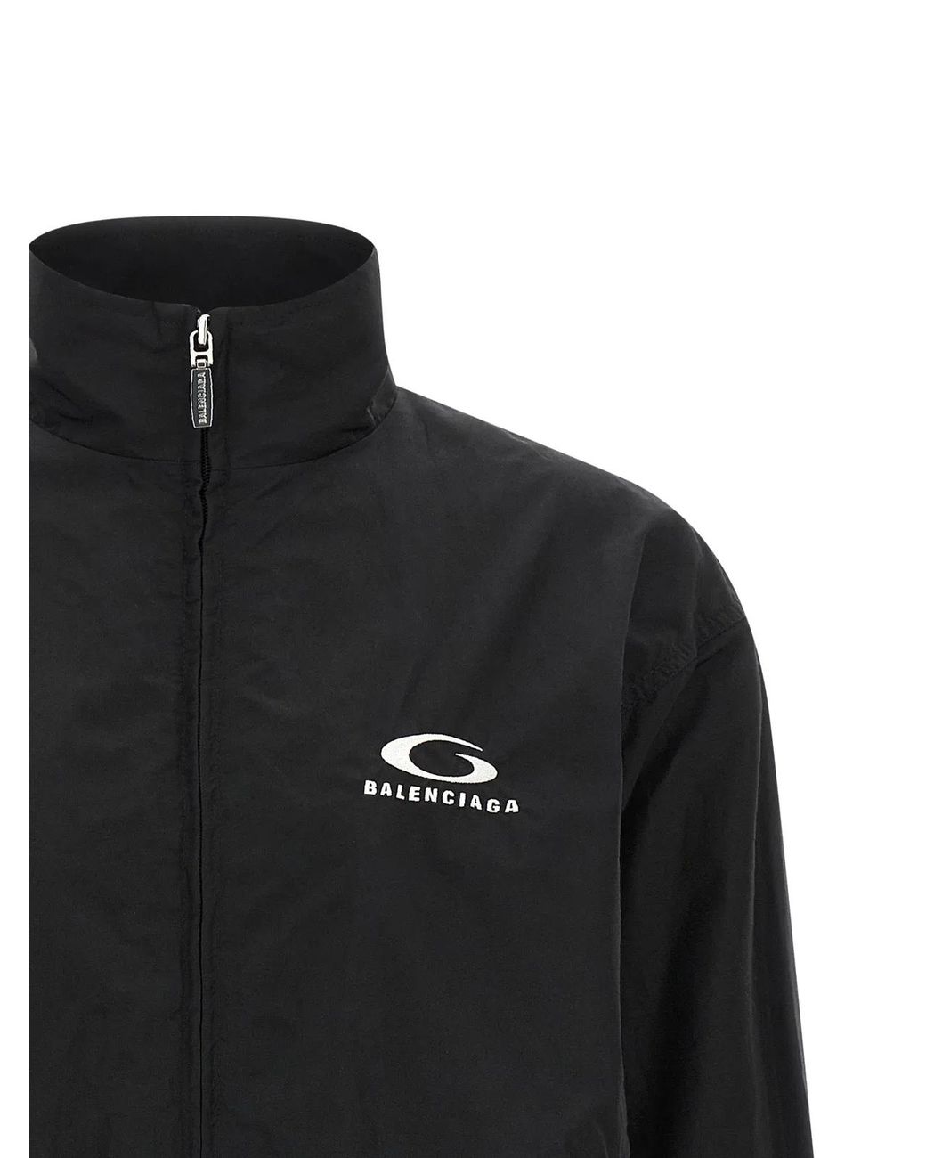 Balenciaga Black Cotton Bomber Clothing