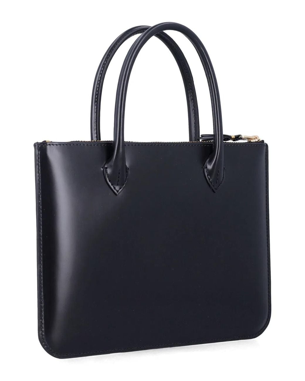 Comme des Garçons Black Wallet Leather Mini Bag