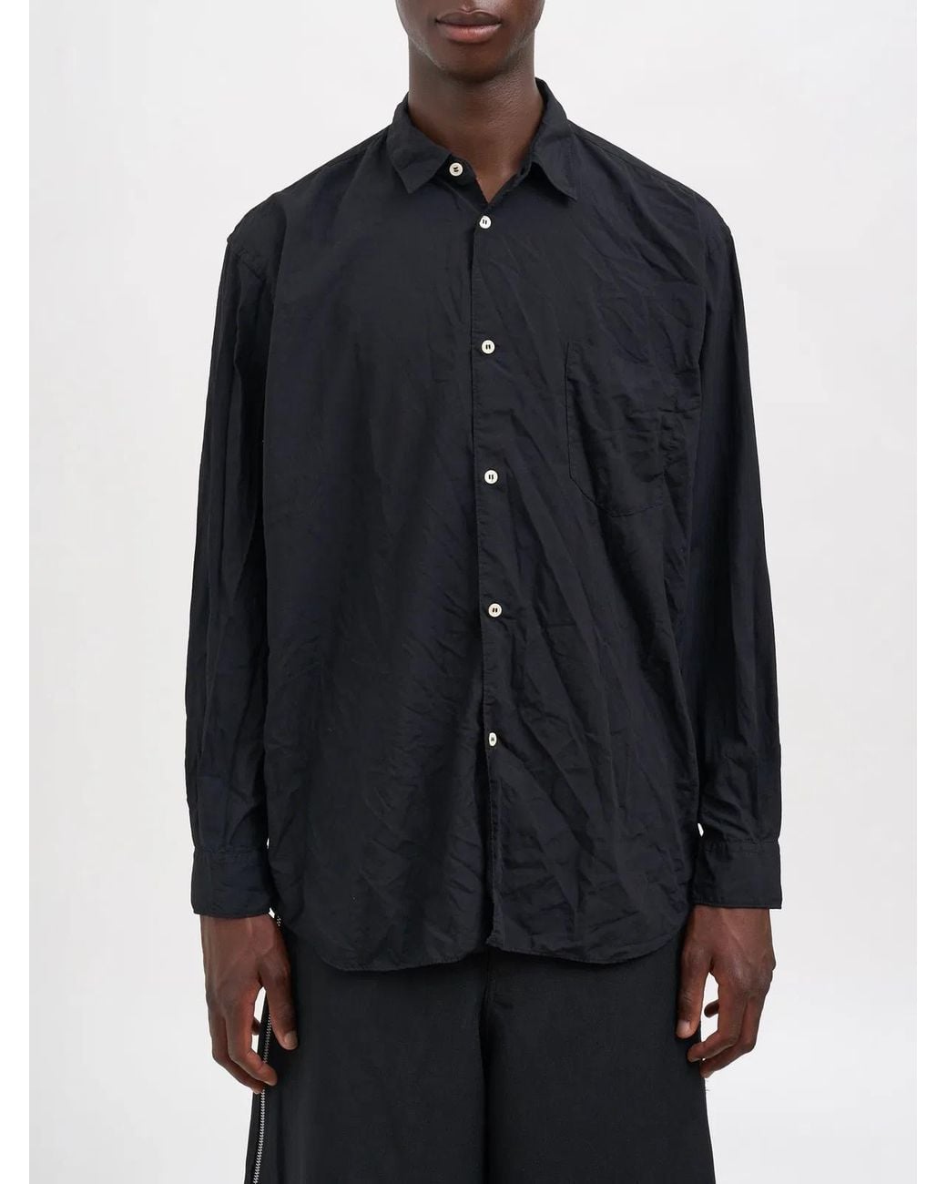 Comme des Garçons Blue Shirt Camicia for men