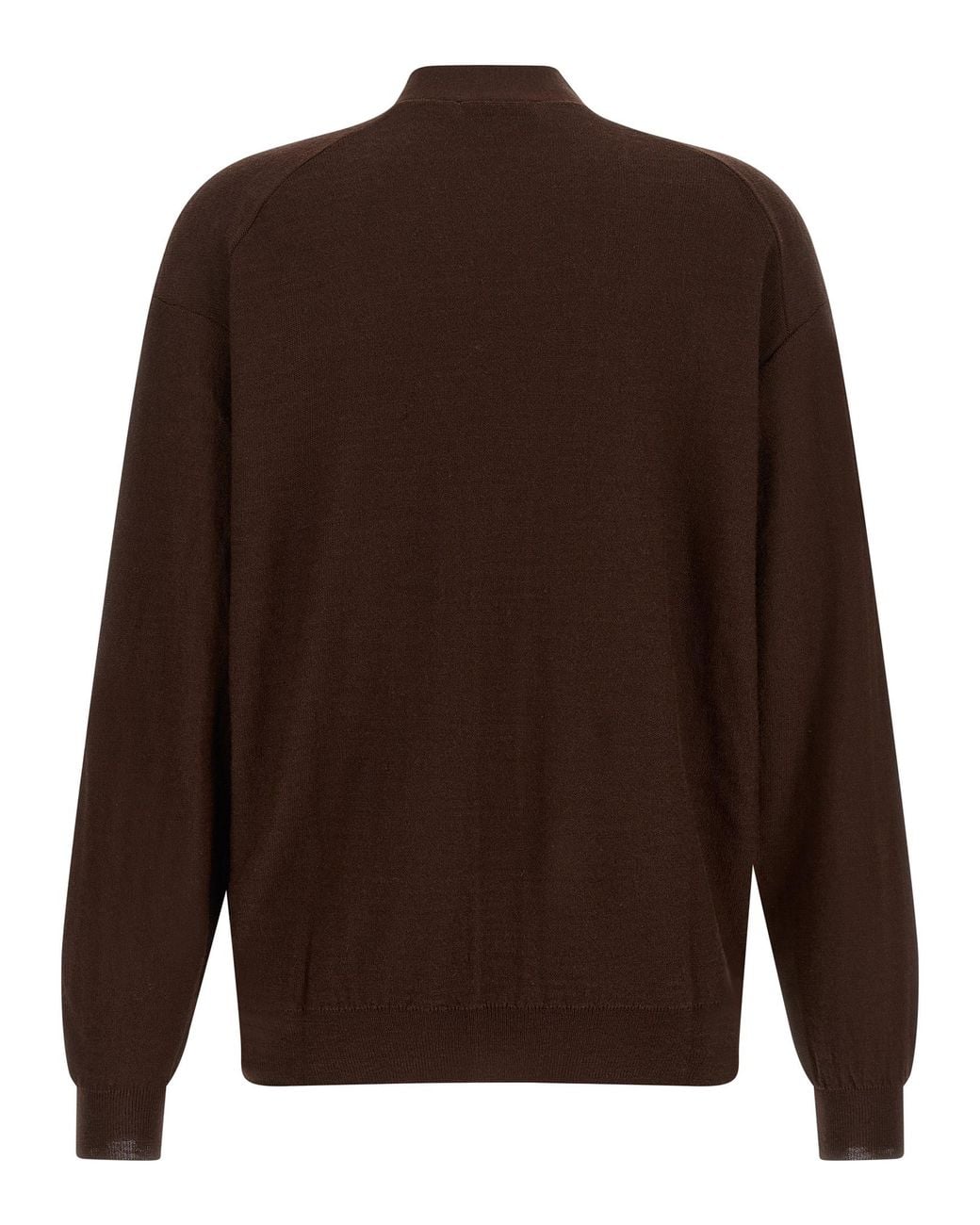 Lemaire Brown 'Relaxed Twisted' Cardigan