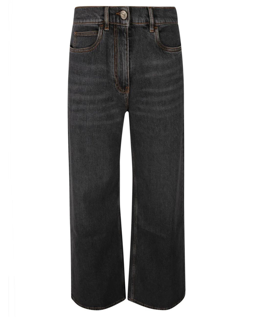 Etro Gray Mw Denim Jeans