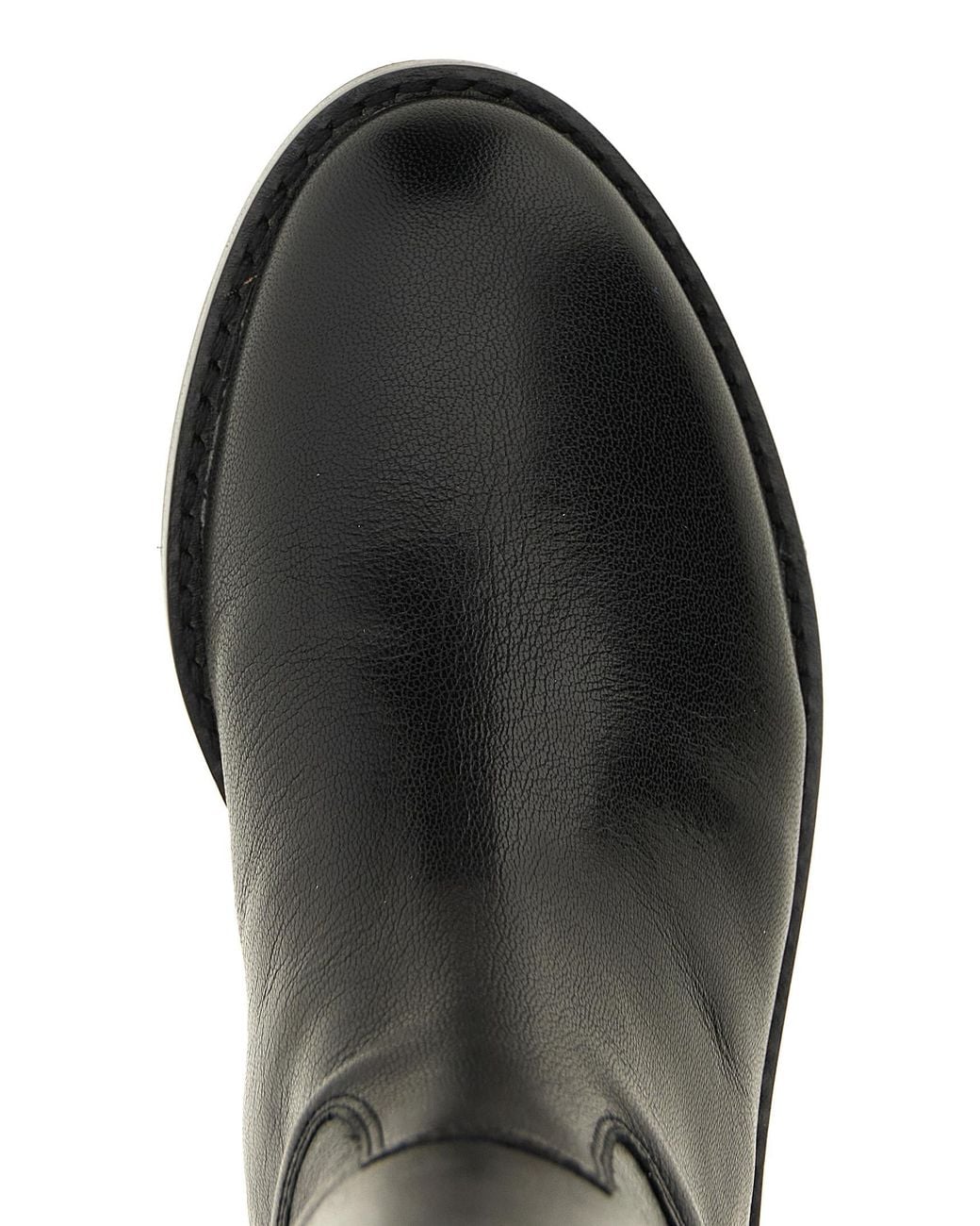 Tory Burch Black 'T-Lock' Boots
