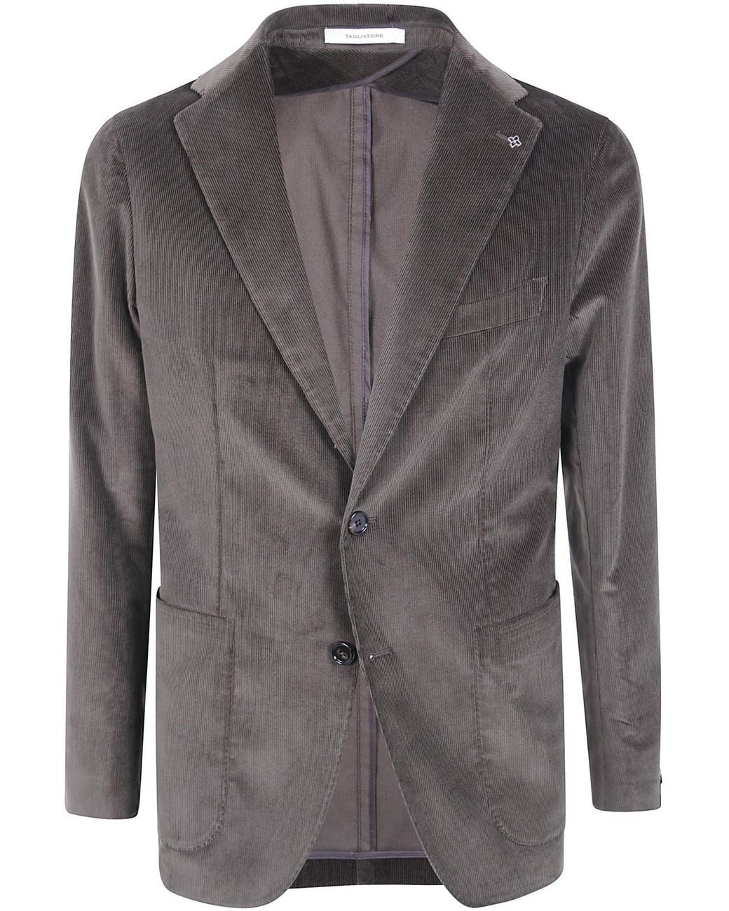 Tagliatore Gray "Montecarlo" Single Breasted Jacket for men