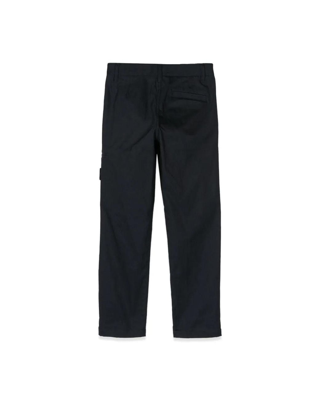 Stone Island Black Regular Pants