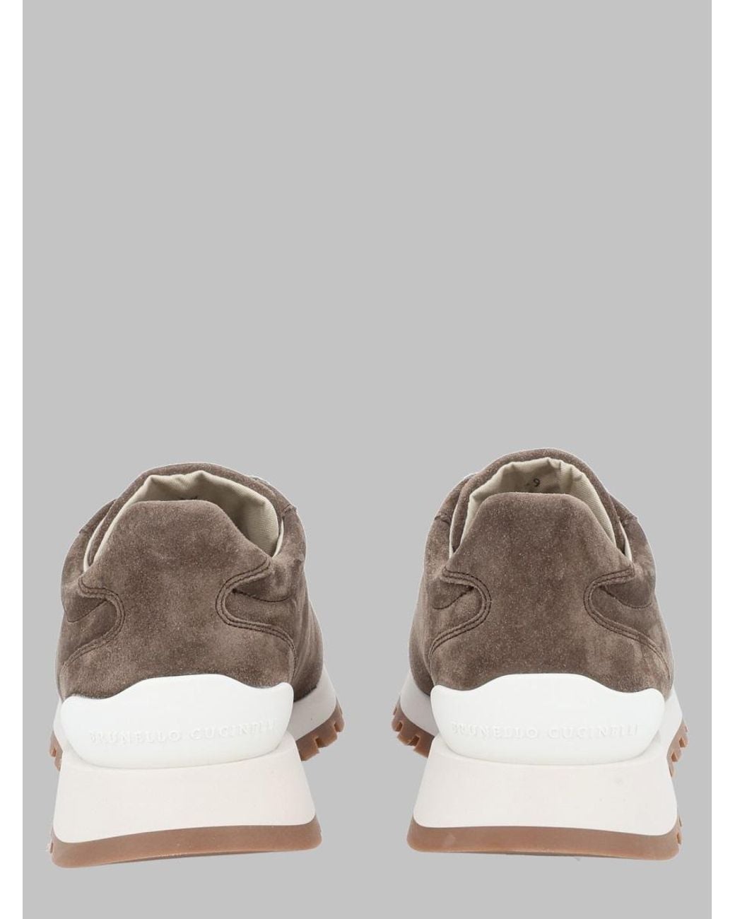 Brunello Cucinelli Gray Runner
