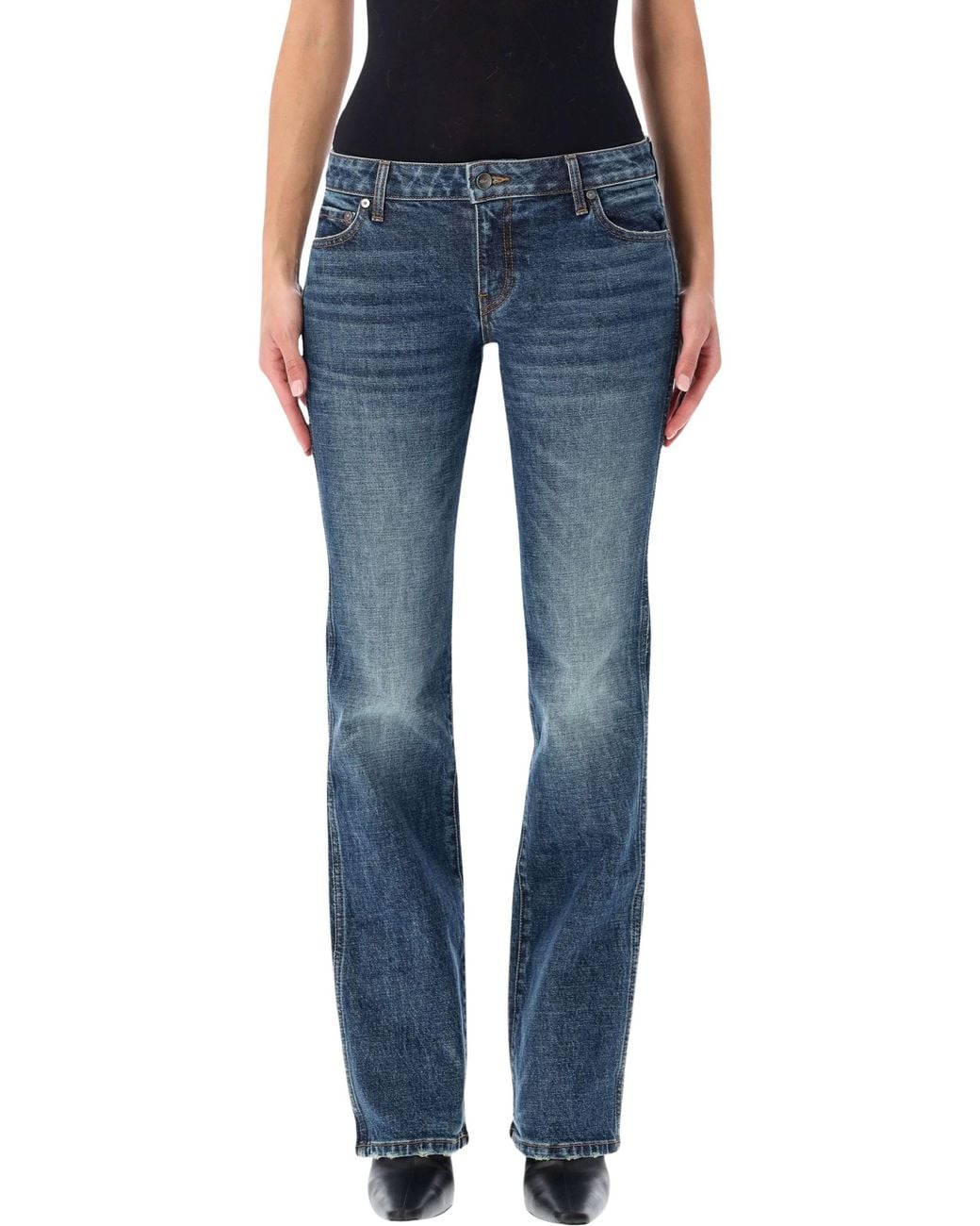 Khaite Blue Conforti Jean Slim