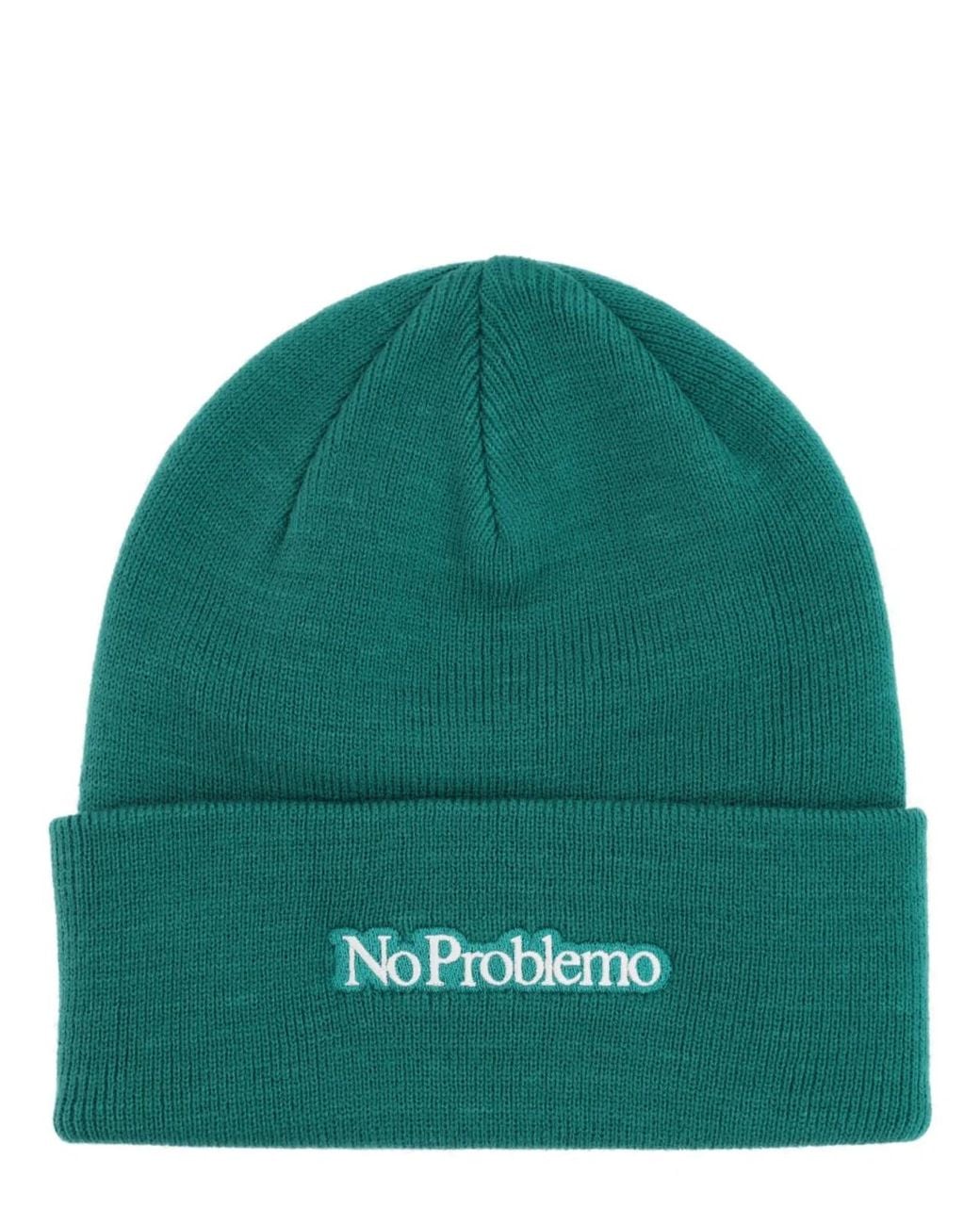 No Problemo Green Cap With Logo