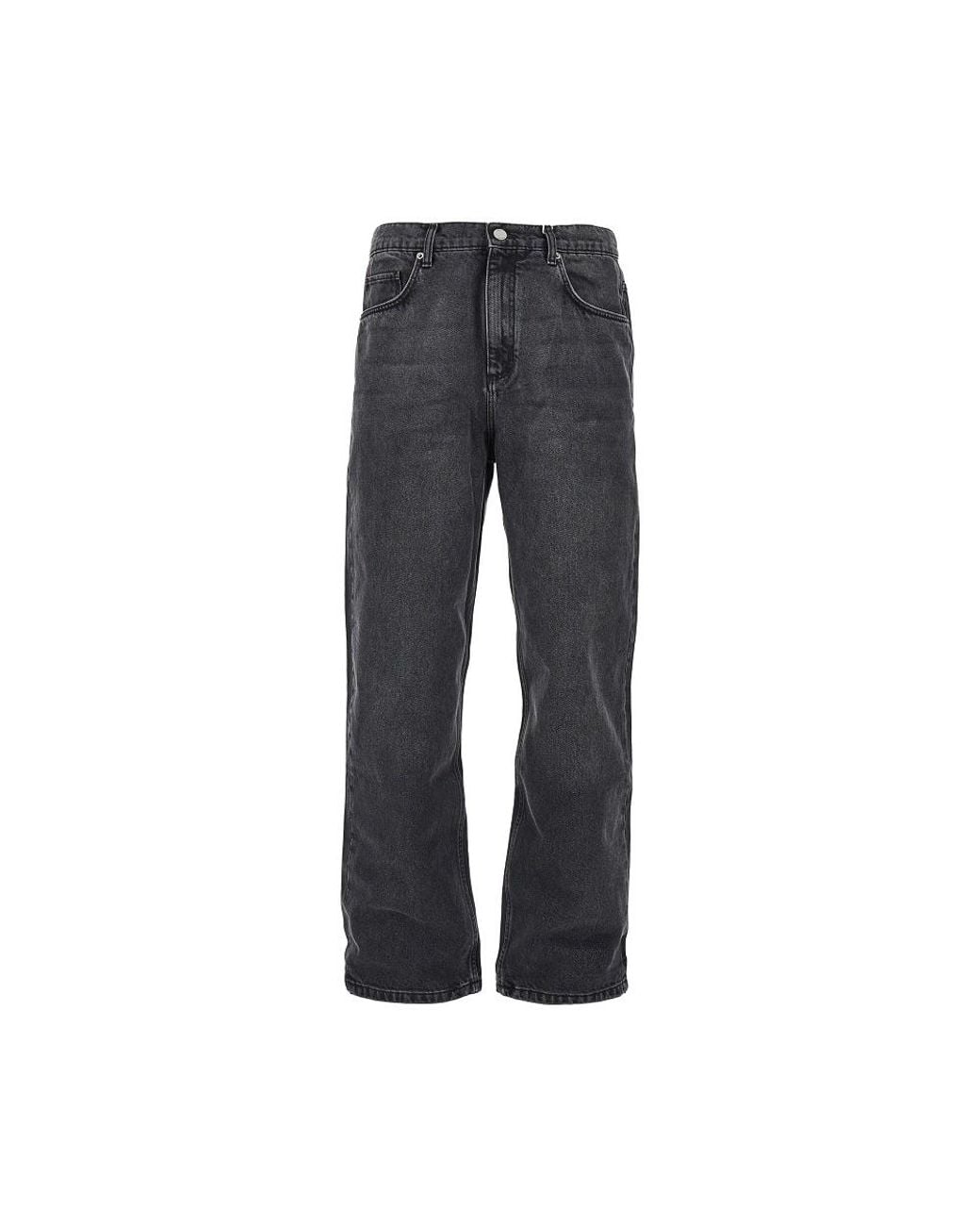 Wax London Gray Felix Loose Fit Jeans for men