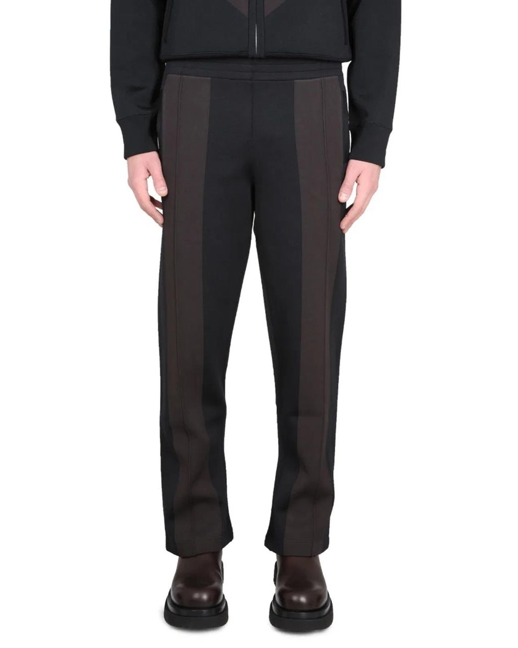 Bottega Veneta Black Soft Fabric Trousers For for men