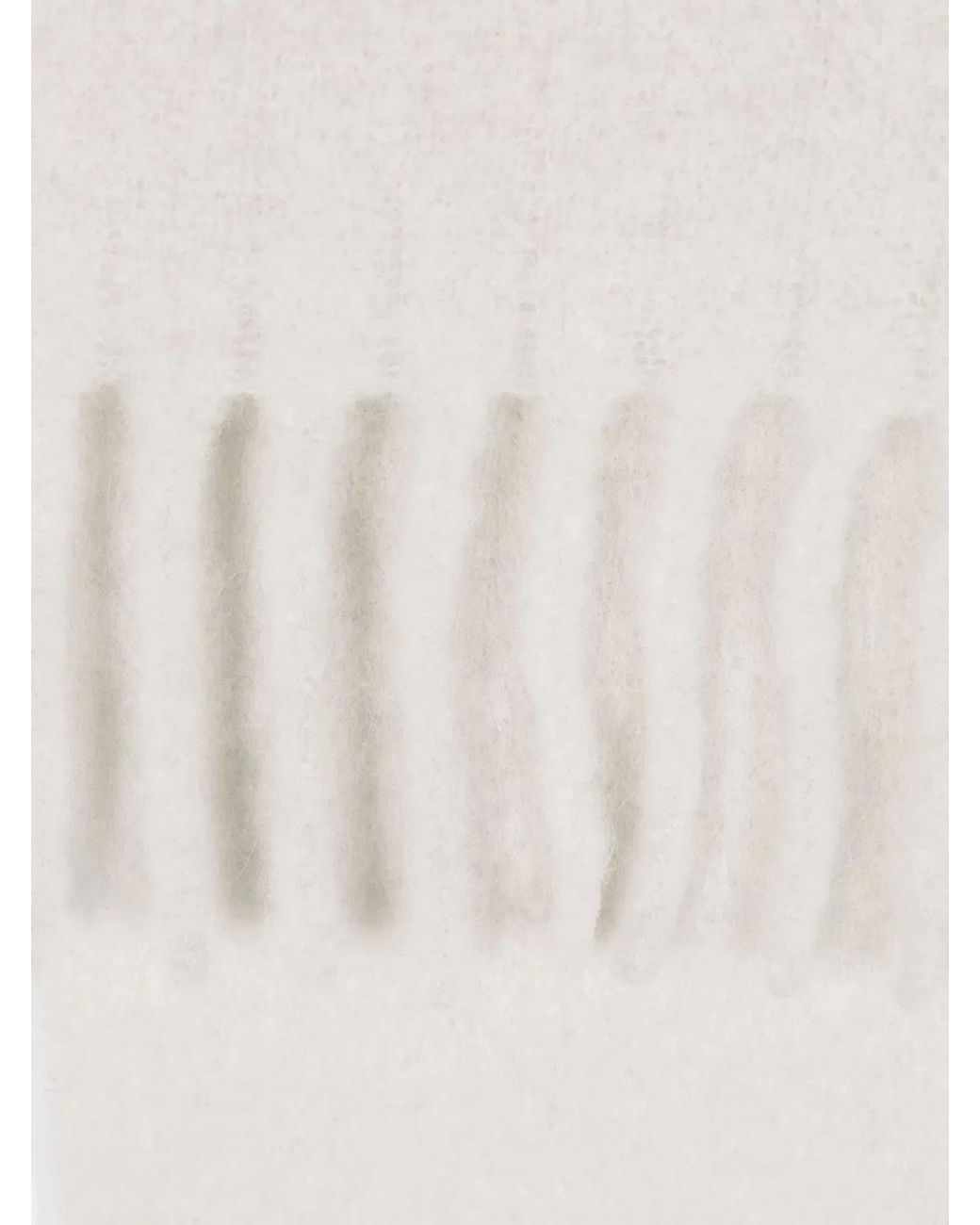 Isabel Marant White Firny Wool Scarf