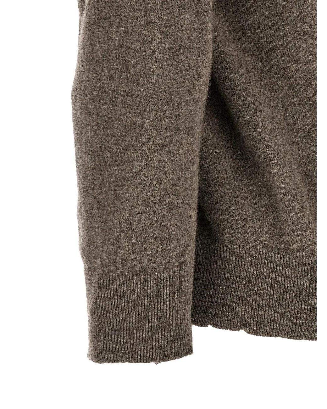 Maison Margiela Green Lived-In Jersey