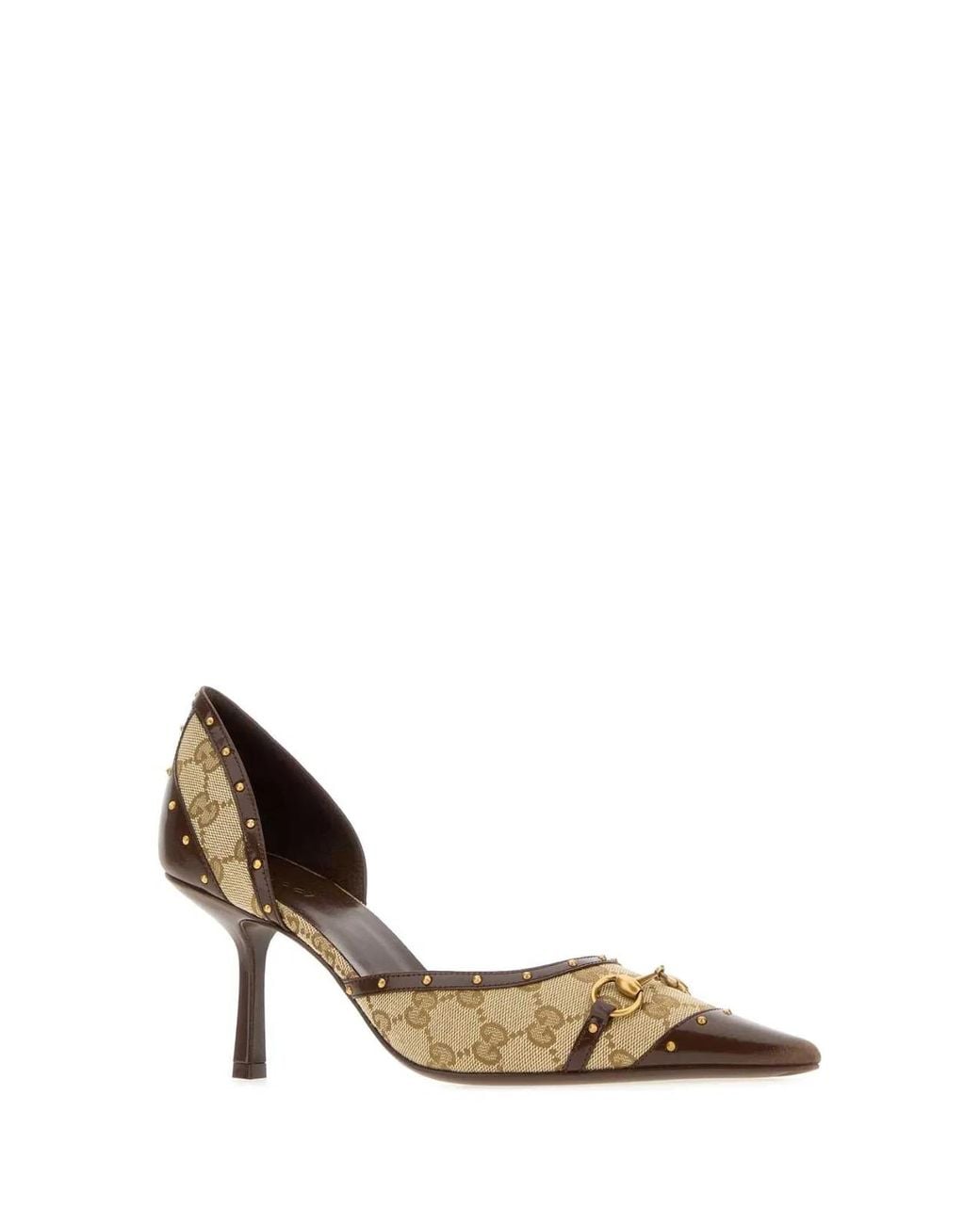 Gucci Multicolor Gg Fabric Savory Pumps