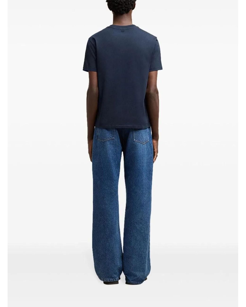 AMI Blue Ts Classic for men