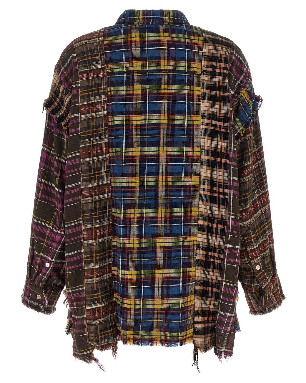 R13 Black Patchwork Shirt
