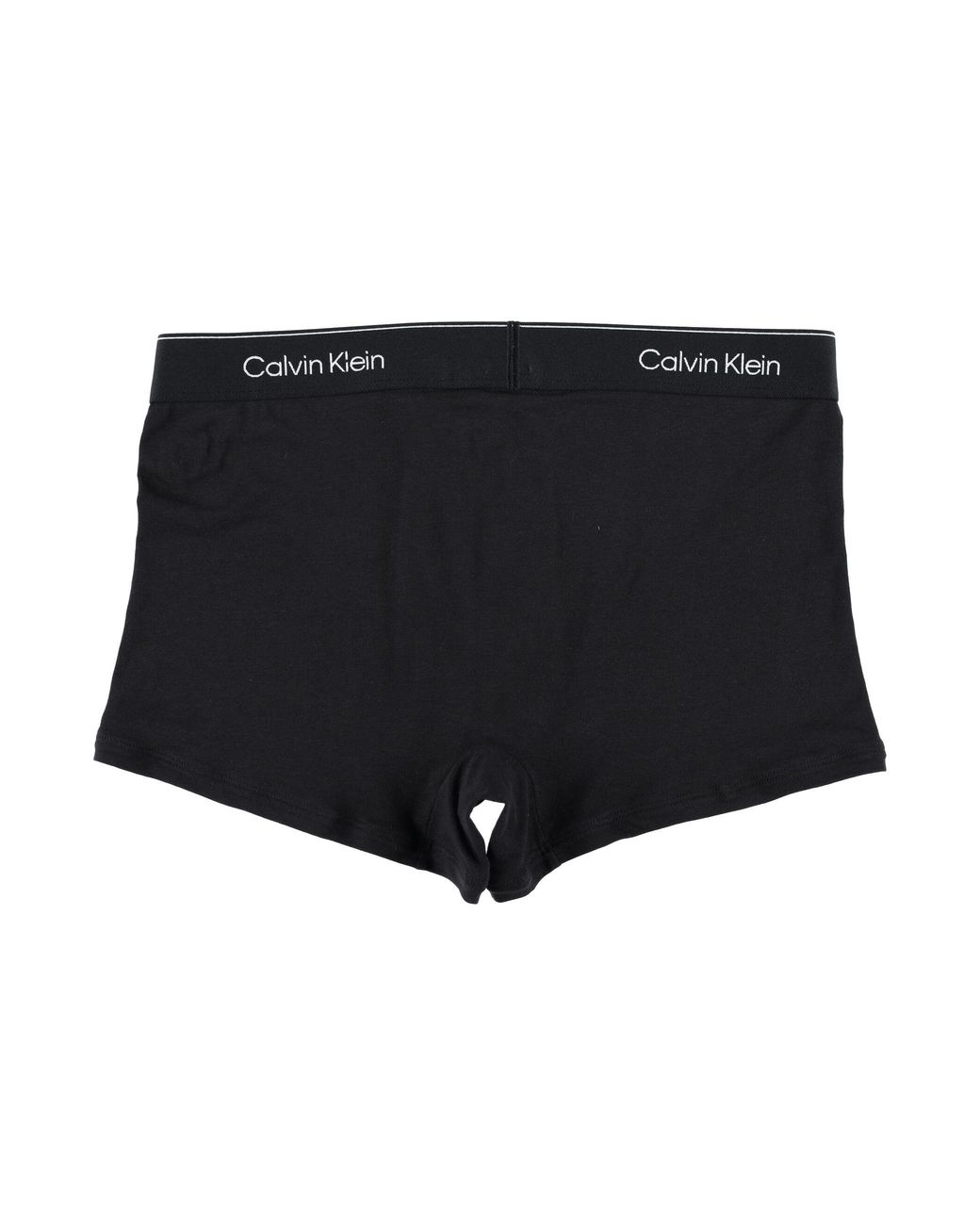 Calvin Klein Black 3-Pack Icon Cotton Stretch Trunks for men