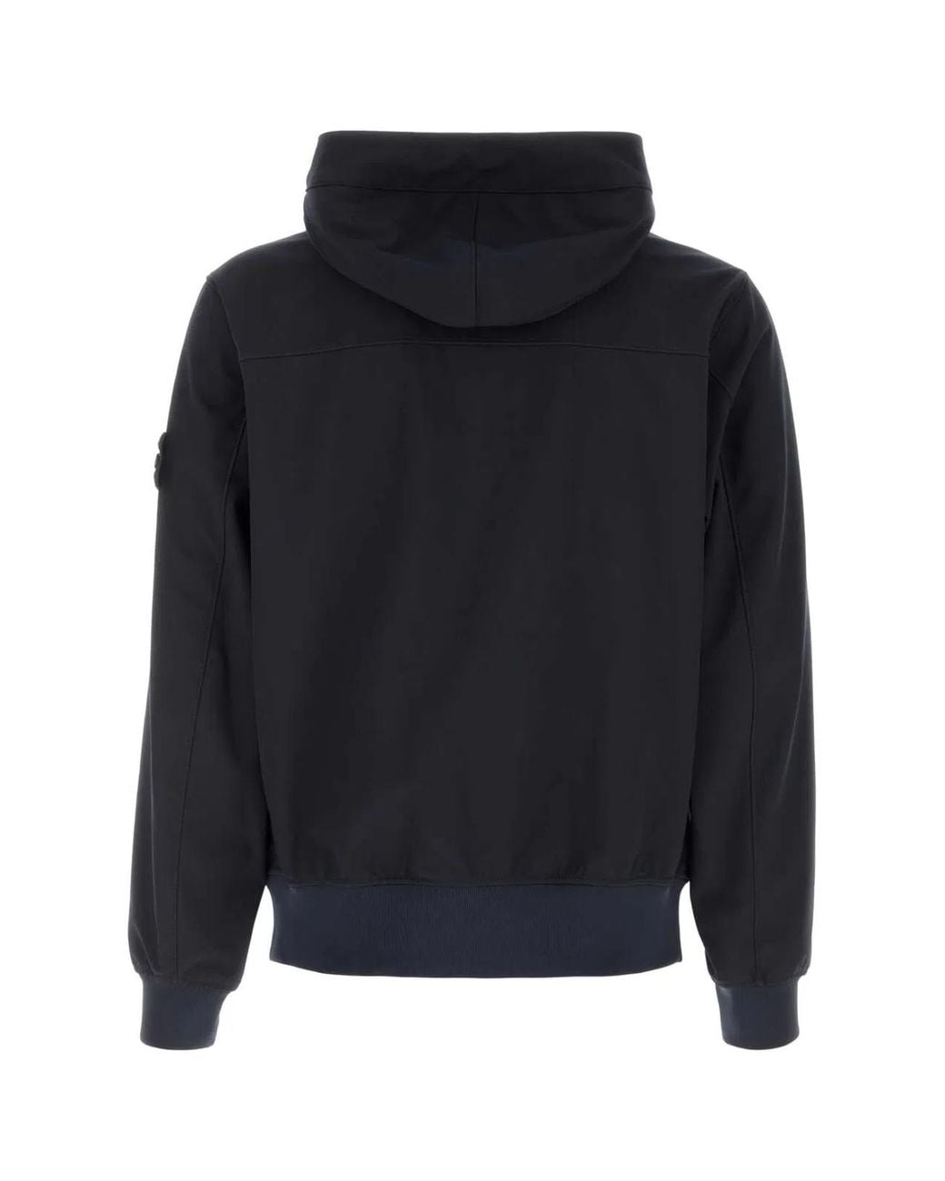 Stone Island Blue Stretch Polyester Jacket for men
