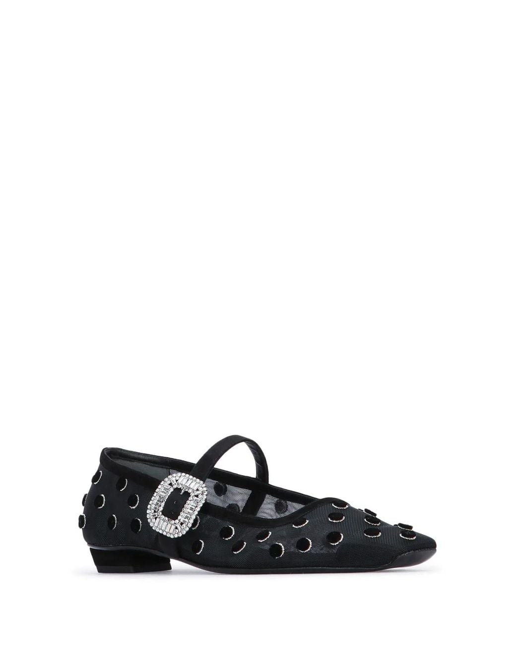 Roger Vivier Black Belle Vivier Dots Emb Babies Dec 25