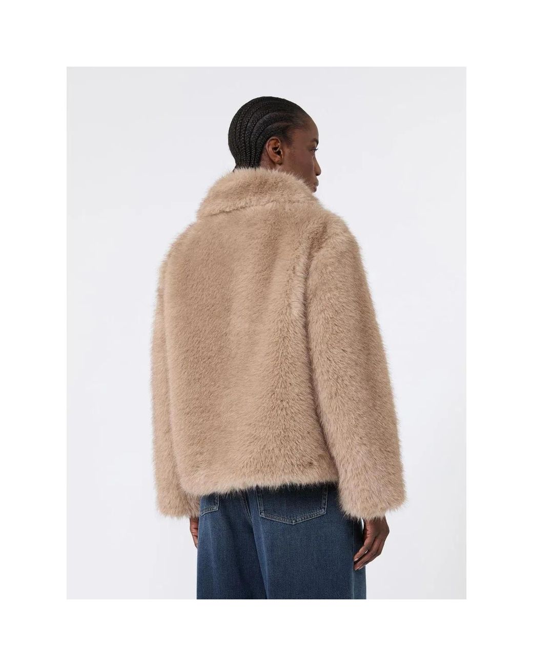 Max Mara Natural Max Mara S "Smm Alce" Cropped Fur
