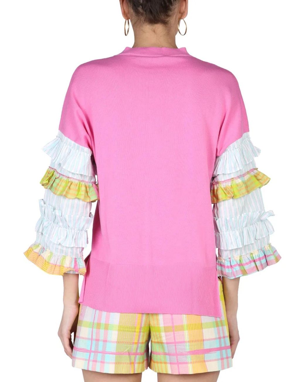 Boutique Moschino Pink Ruffles Jersey