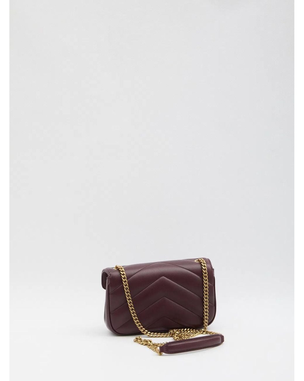 Saint Laurent Purple Mini Loulou Bag
