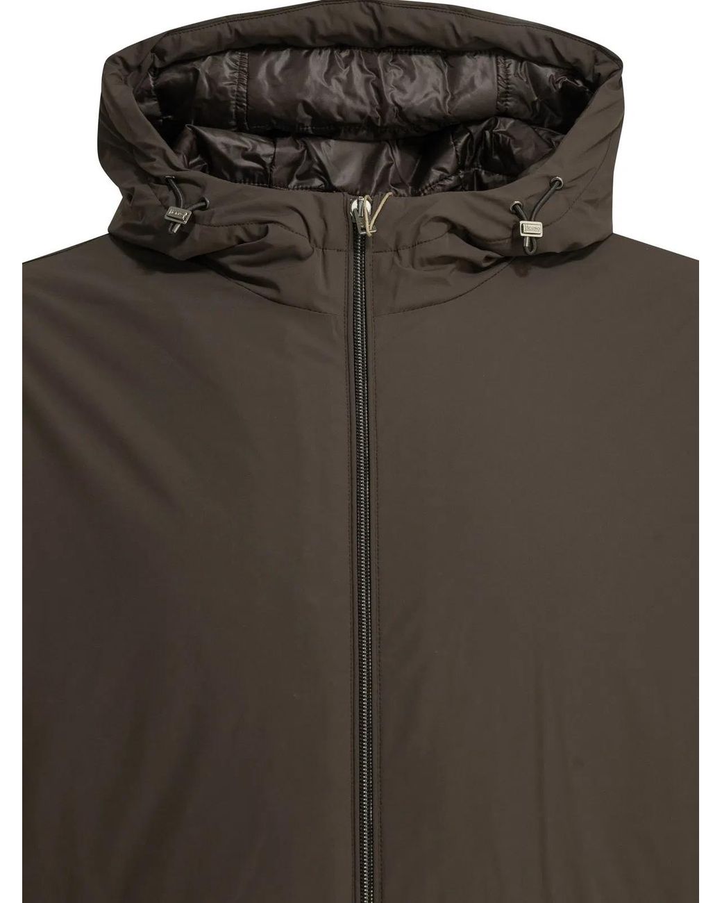 Herno Green "Resort" Long Down Jacket for men