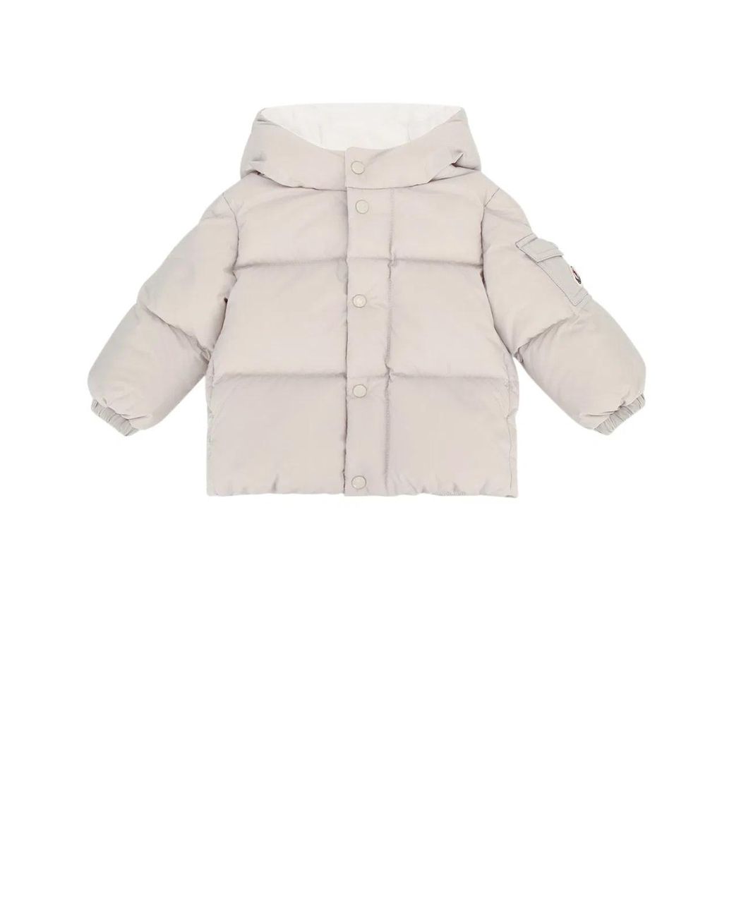 Moncler White Kids Jareth Quilted Jacket